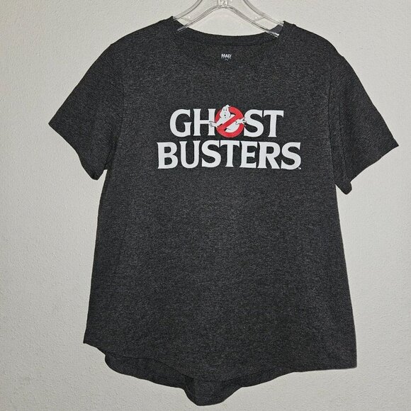 Ghostbusters Gray Tee Juniors Size XXL 19 Mad Engine Columbia Pictures 2022 - Picture 1 of 7